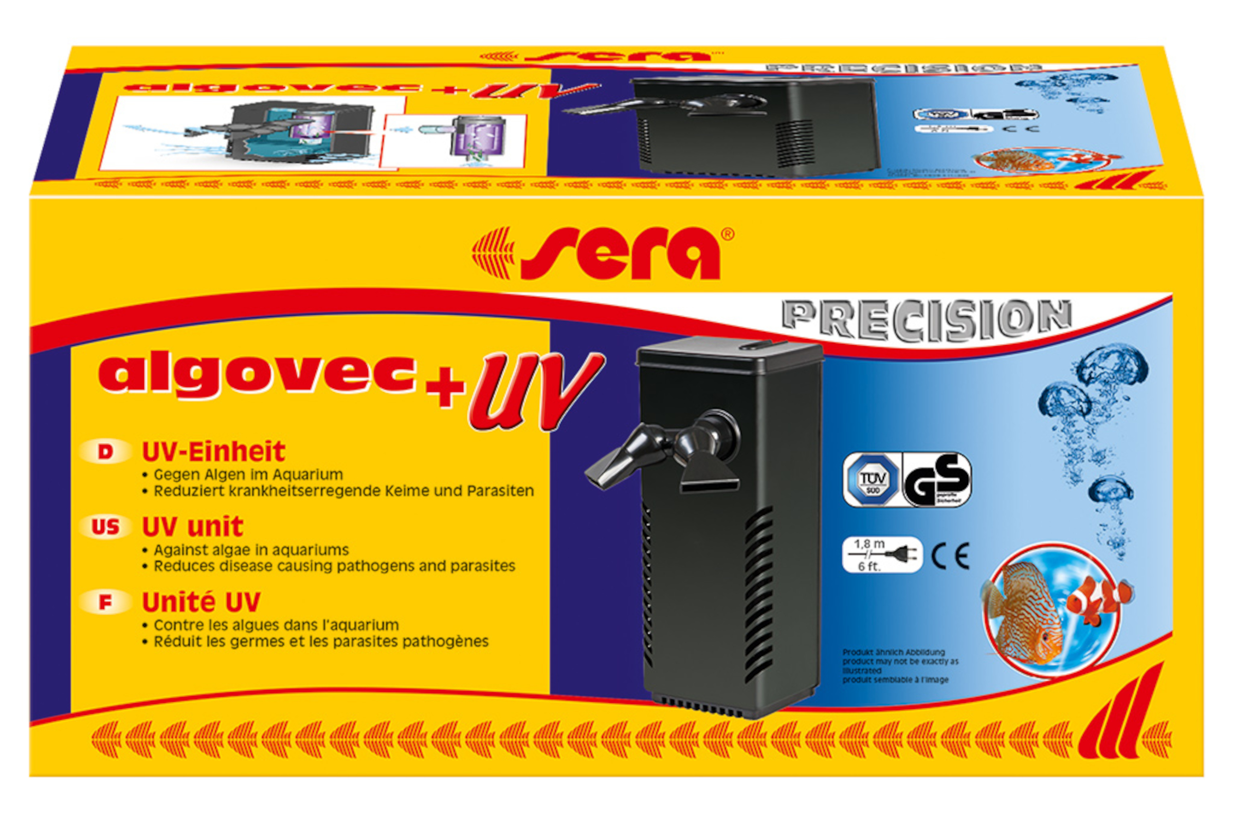 Sera Algovec UV Klärer, für Gartenteich